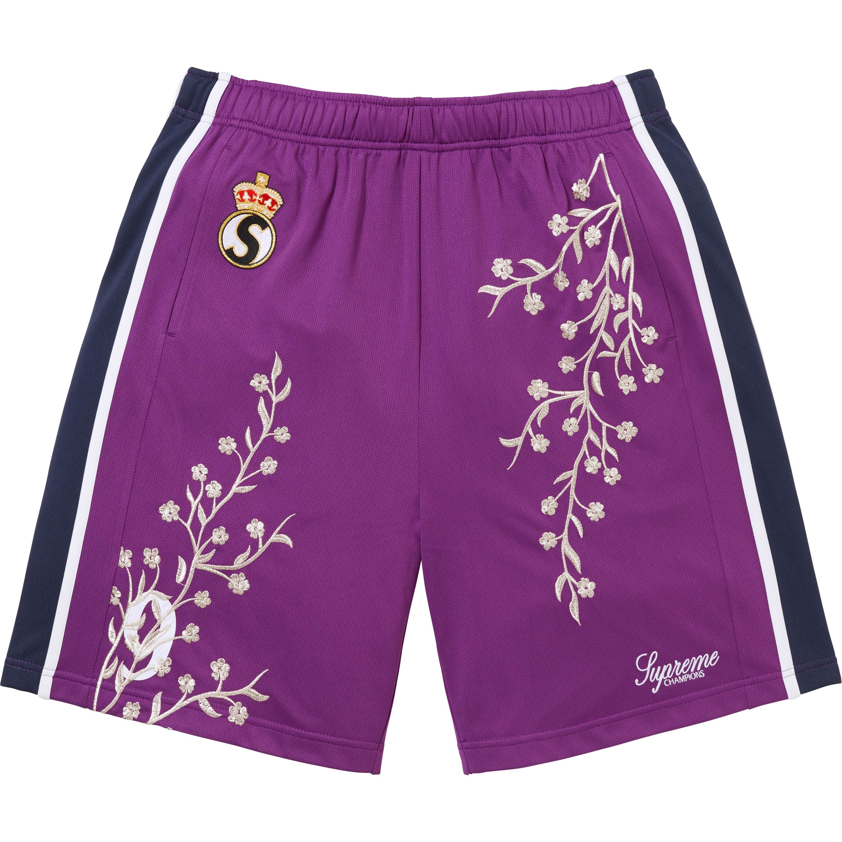 Floral Soccer Short view 5
